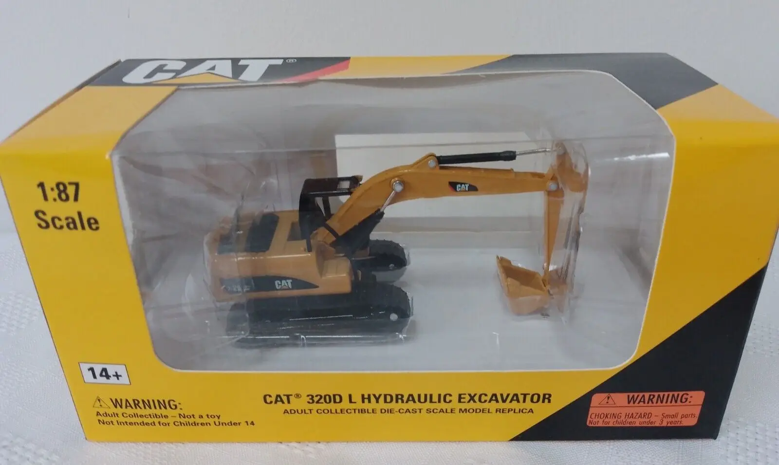 

CAT 320D L Hydraulic Excavator 1/87 Scale Die-cast Model 55107