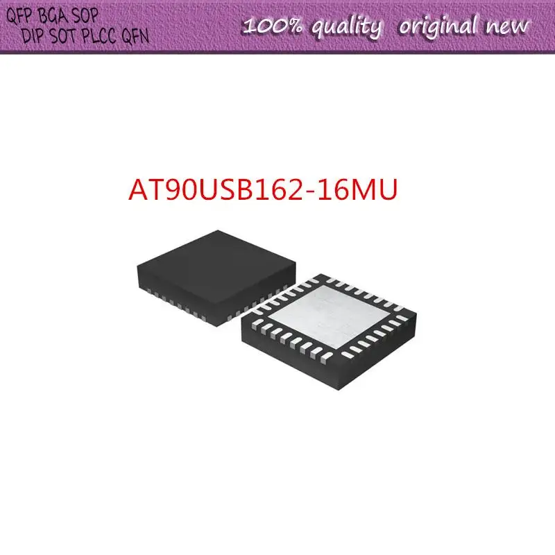 

NEW 2PCS/LOT AT90USB162-16MU AT90USB AT90USB162 AT90USB162-16 90USB162-16MU VQFN-32