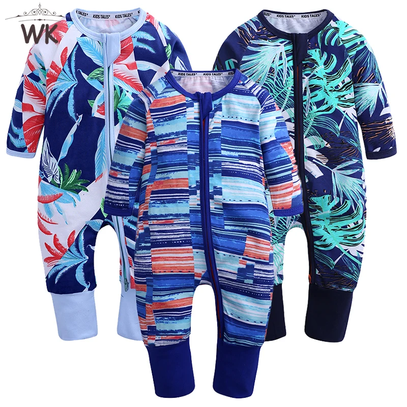 2022Kids Tales 3pcs/set Infant Spring Autumn Romper Cartoon Animal Print Neborn Baby Cotton Clothing Long Sleeve Jumpsuits |