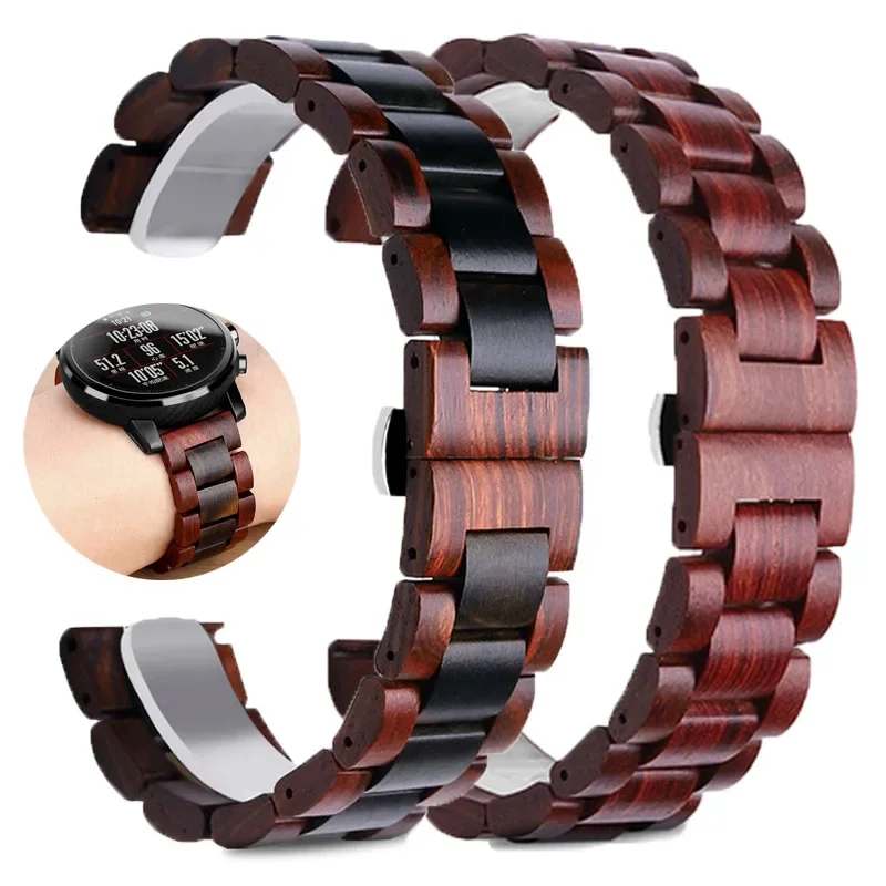 Watches UK Wooden Watch Band Wooden Watch Rainbowwatch Shop