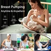 Electric Breast Milk Pumping Machine Handsfree BPA Free Low Noise 4 Mode 12 Levels Intelligent Sucking Milk Wearable Breast Pump 6