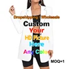 OGKB Customized 3D Printing Blazer Women's Jacket DIY Your Design Pieture Fashion New Plus Size Lady Coat Dropshipping Wholesale 1