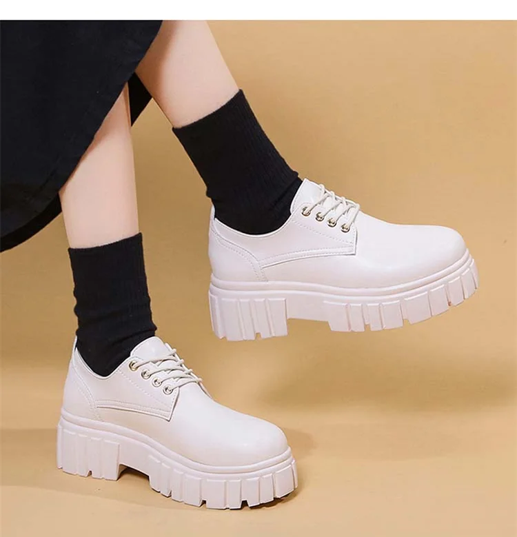 Shoes Women 2022 New Sneakers Plus Size Platform Sneakers Fashion Women's Casual Shoes Sneakers Ankle Lace-Up Mujer Shoes Woman