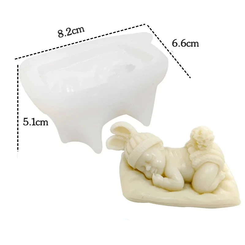 3 Stuks Kaarsvorm van Siliconen, 3D DIY Vorm, Bloemen Kaars, Kaarsen Maken Bloemvormen, Bloem Fondant voor Doe-het-zelf, Decoratie, Knutselen