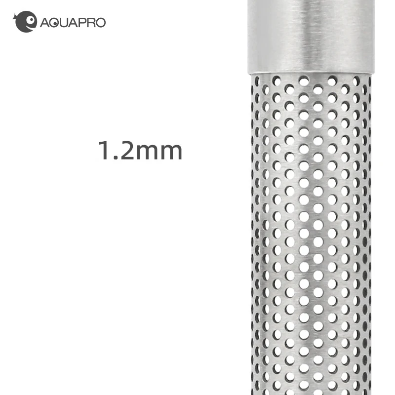 AQUAPRO Mini Skimmer Inflow Stainless Steel Inlet Outlet Pipes Shrimp Water Filter Lily Aquarium Fish Tanks Accessories Fishbowl 4