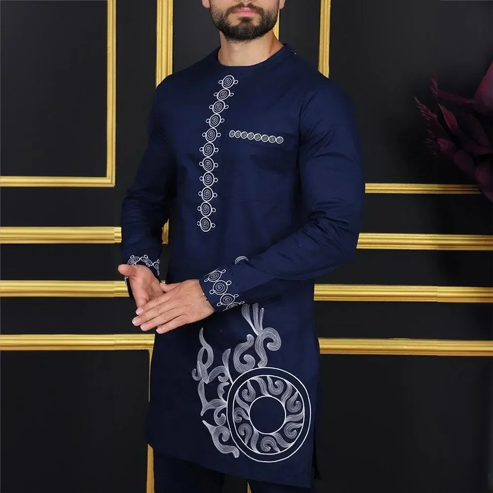 2024 New Fashion Trend Leisure Set Gorgeous Noble National Style Printing Design Luxury Goods