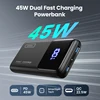 INIU Power Bank 45W 15000mAh Fast Charge USB Type-C Portable Charger Battery Pack For iPhone Samsung iPad MacBook Tablet AirPods 2