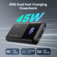INIU Power Bank 45W 15000mAh Fast Charge USB Type-C Portable Charger Battery Pack For iPhone Samsung iPad MacBook Tablet AirPods 2