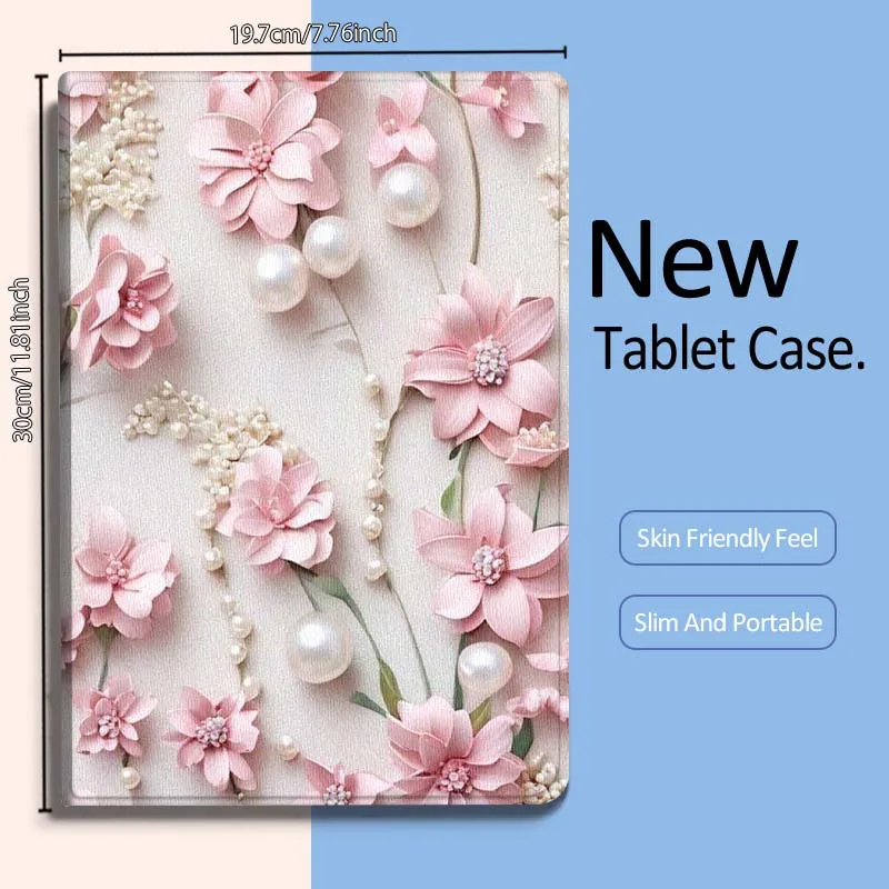Luxury Starfish Flower Soft Tablet Case