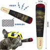 Funny Interactive Dog Toys - Cigar Design Plush Squeaky Pet Toys Grinding Teeth Creative Chew Toy For Small Medium Dog 4