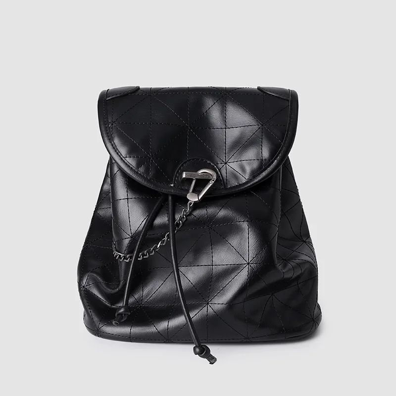 New Arrival Black Versatile Rock Soft Single Shoulder Crossbody Bag Women's Diamond Grid Chain Hobo Bag