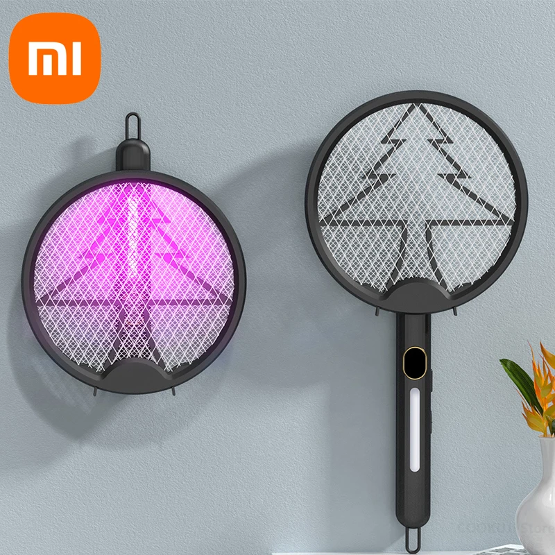 

Xiaomi Electric ElectricInsect Racket Swatter Zapper USB Rechargeable Summer Mosquito Swatter Kill Fly Bug Zapper Killer Trap