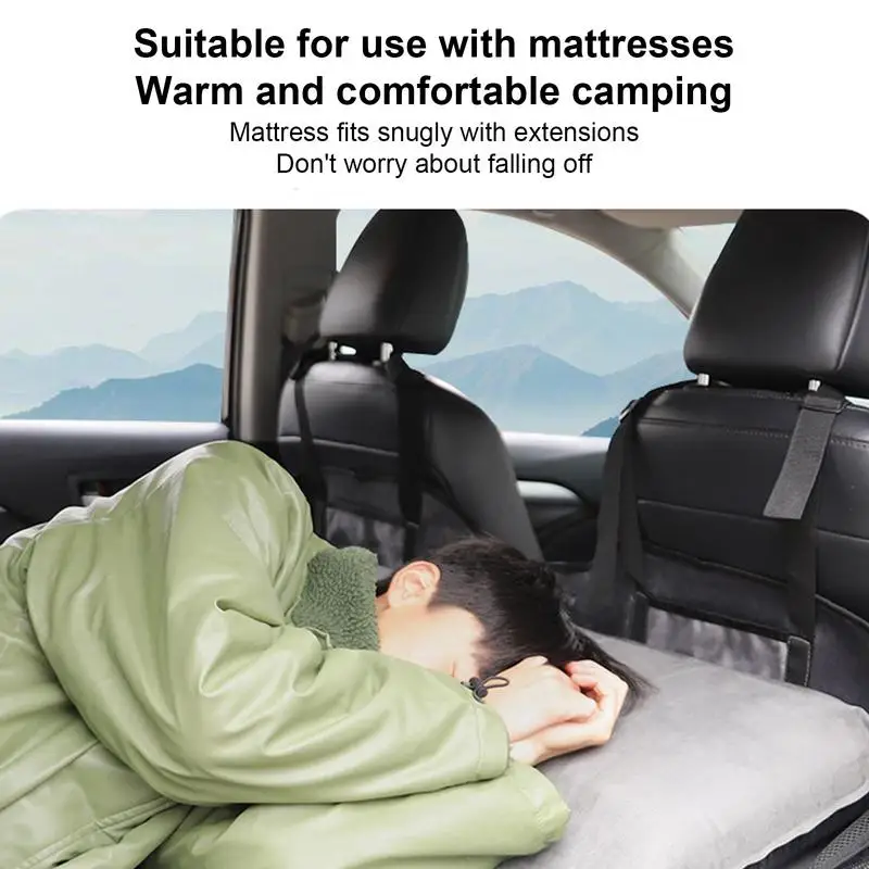 Foldable Car Camping Mattress Backseat Traveling Car Bed For Rest Sleeping Auto Backseat Mattress Vehicle Camping Accessories