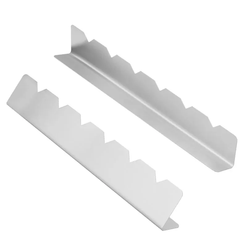Stainless Steel BBQ Skewer Rack Holder Stand Anti-Stick Kebab Set for Outdoor Camping Picnic