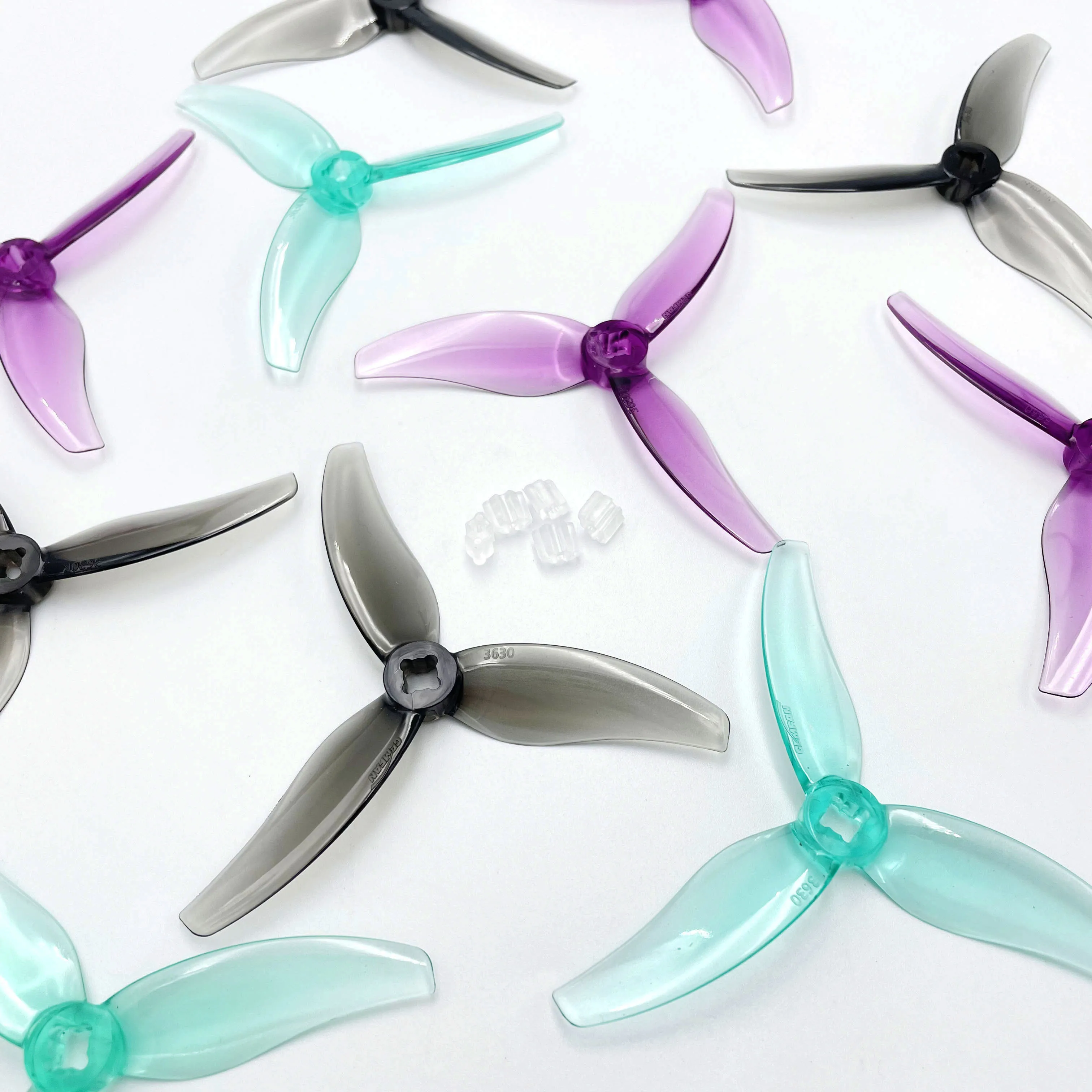 Gemfan 3630 Hurricane 3-Blade Propeller For 3.5inch FPV Drone 2CW+2CCW 4pcs/pack Freestyle Quadcopter