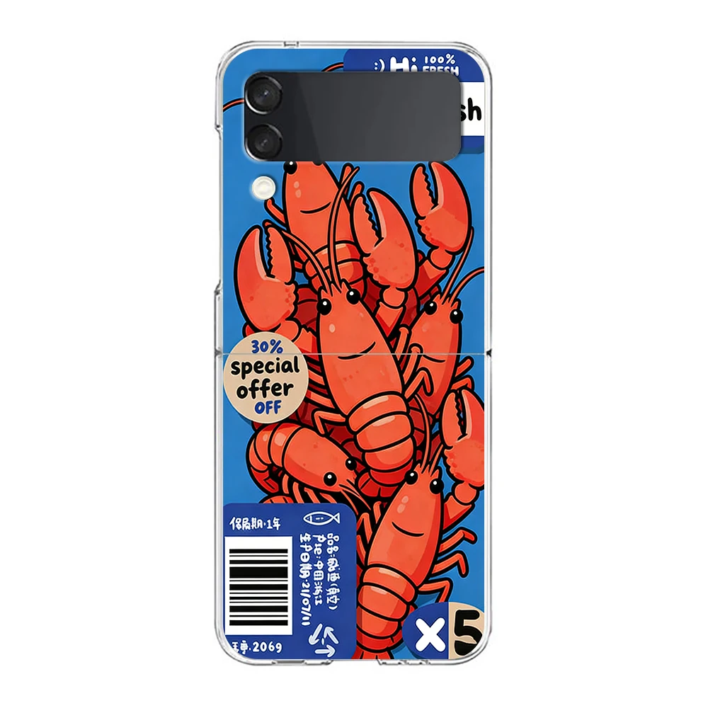 Crystal Clear Folding Phone Protective Cover - Durable Hard Shell with Discounted Price