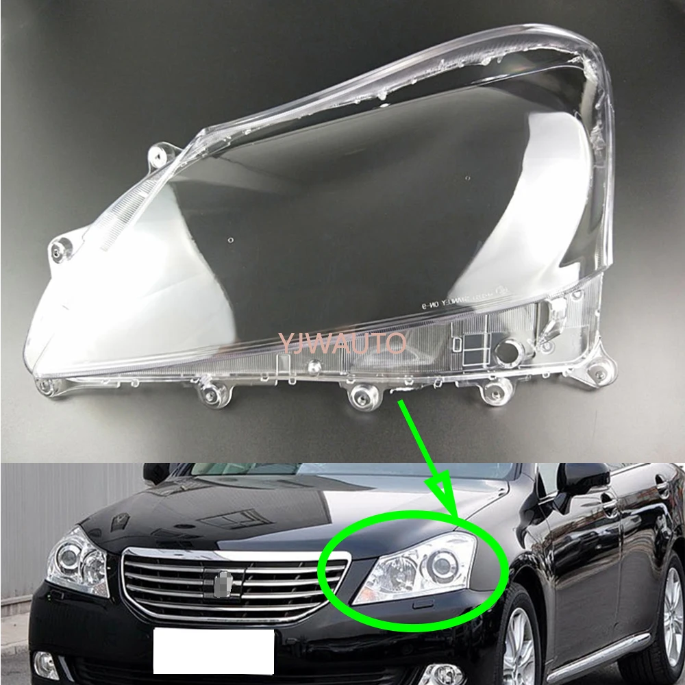 Crown Car Headlight Lens Toyota 2021 Headlamp Cover Set Led AliExpress