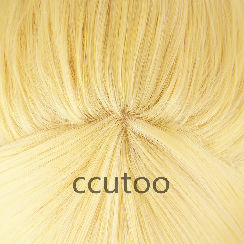 Ccutoo-コスプレウィッグ,コスプレ,合成,コハク,dr.stone,ゴールデン