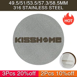 Reusable Coffee Filter Screen Mesh Plate Portafilter Coffee Making Puck Screen For Espresso Machine Accessories Barista Tools