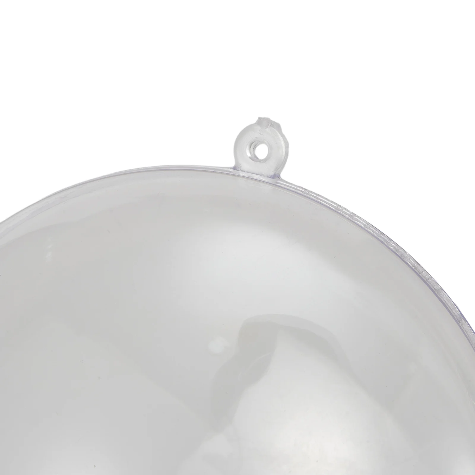 10 Stück Weihnachten transparente Kugel Kunststoff nachfüllbare Weihnachts baum Ornamente nach Hause Hochzeits feier Geschenk box 7-11cm – Detail 10