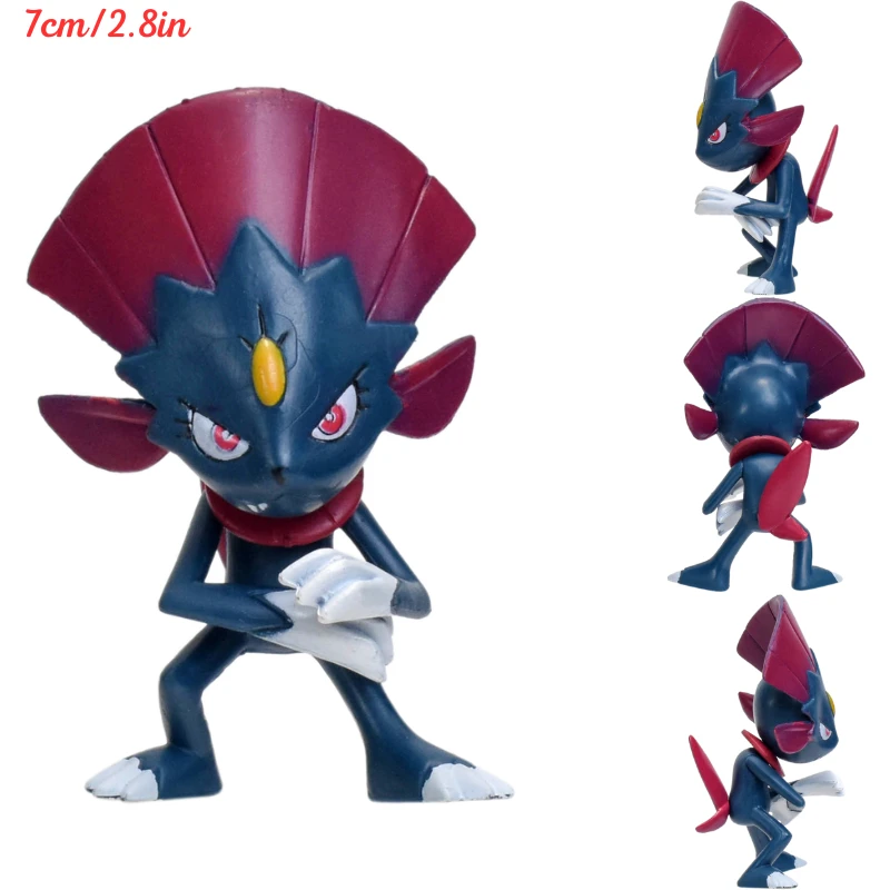 Pokemon Figure Toys Anime Sylveon Rayquaza Arceus Dawn Wings Necrozma Plusle Minun Latias PVC Model Dolls Gifts Kids