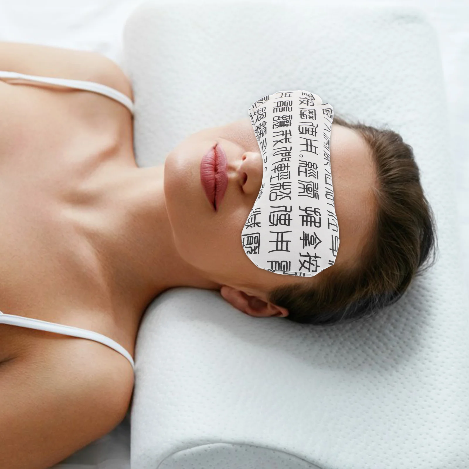 Wormwood Eye Pillow Heated Mask Weighted Sleeping Masks Cloth Yoga for Meditation 5