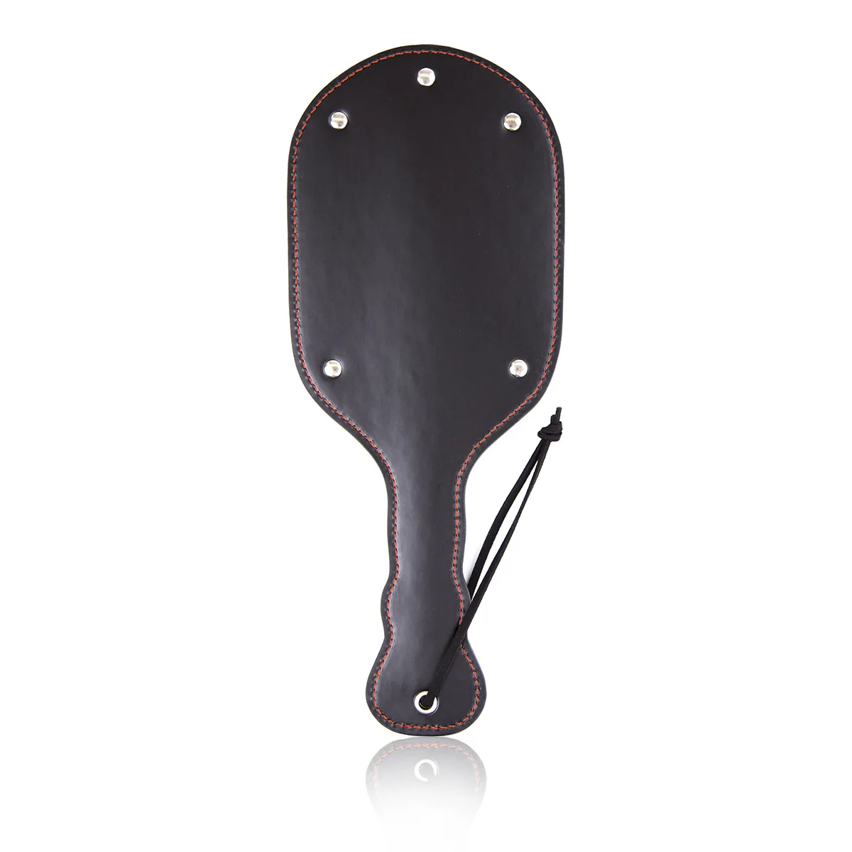 Premium PU Leather Equestrian Paddle ，Faux Leather Horse Riding Whip 5