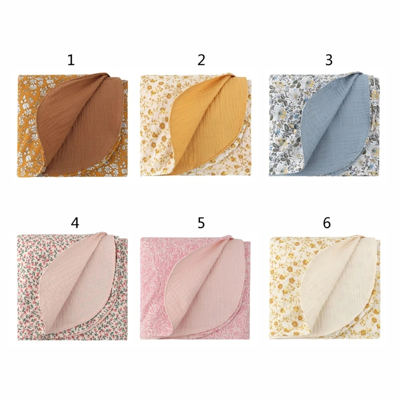 

Muslin Cotton Baby Blanket Newborn Blankets Swaddle Warp Bed Baby Photography Props Newborn Bath Towel New Dropship