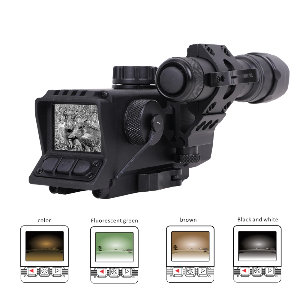 Ms32 Digital Night Vision Scope Mount Nv Sights Optical 3.5X32 Digital Infrared Nv Night Vision Red Dot Sight Trd10 Pro Reticolo