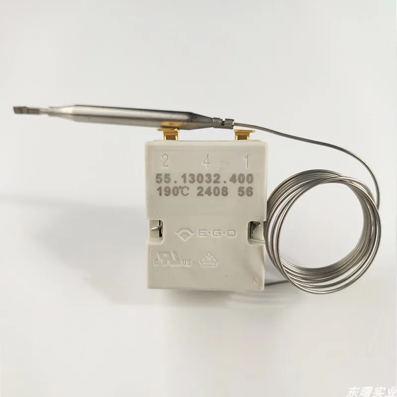 190 degrees 2 feet 55.13032.400 thermostat Electric fryer Mechanical adjustable thermostat switch