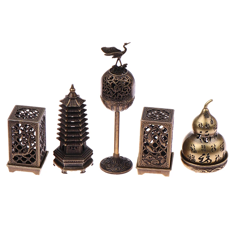 Brass Incense Burner,Metal Aromatherapy Holder,Unscented,Ideal For Yoga Meditation,Bedroom Ambiance,Home Decor