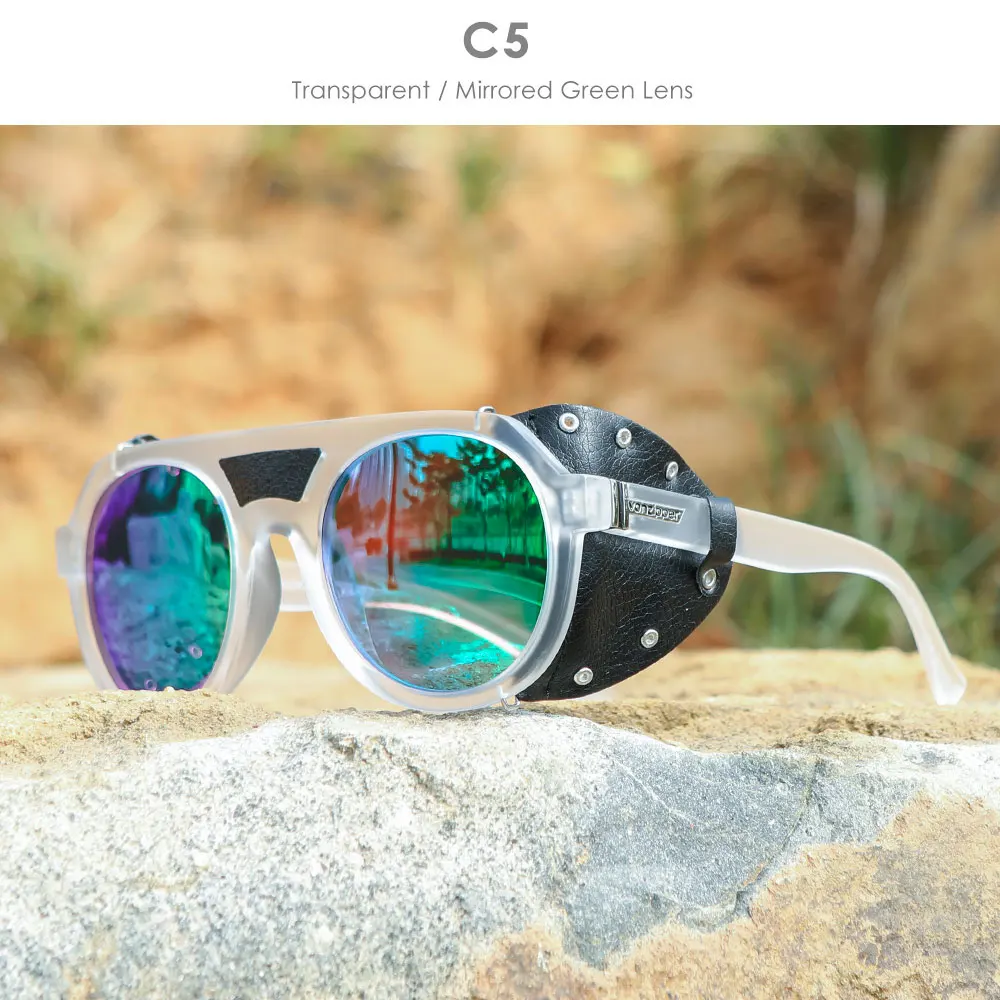 C5 mirror green