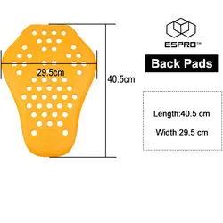 Motorcycle Back Protector Armor Pad for Enhanced Riding Safety (CE Back Pads)