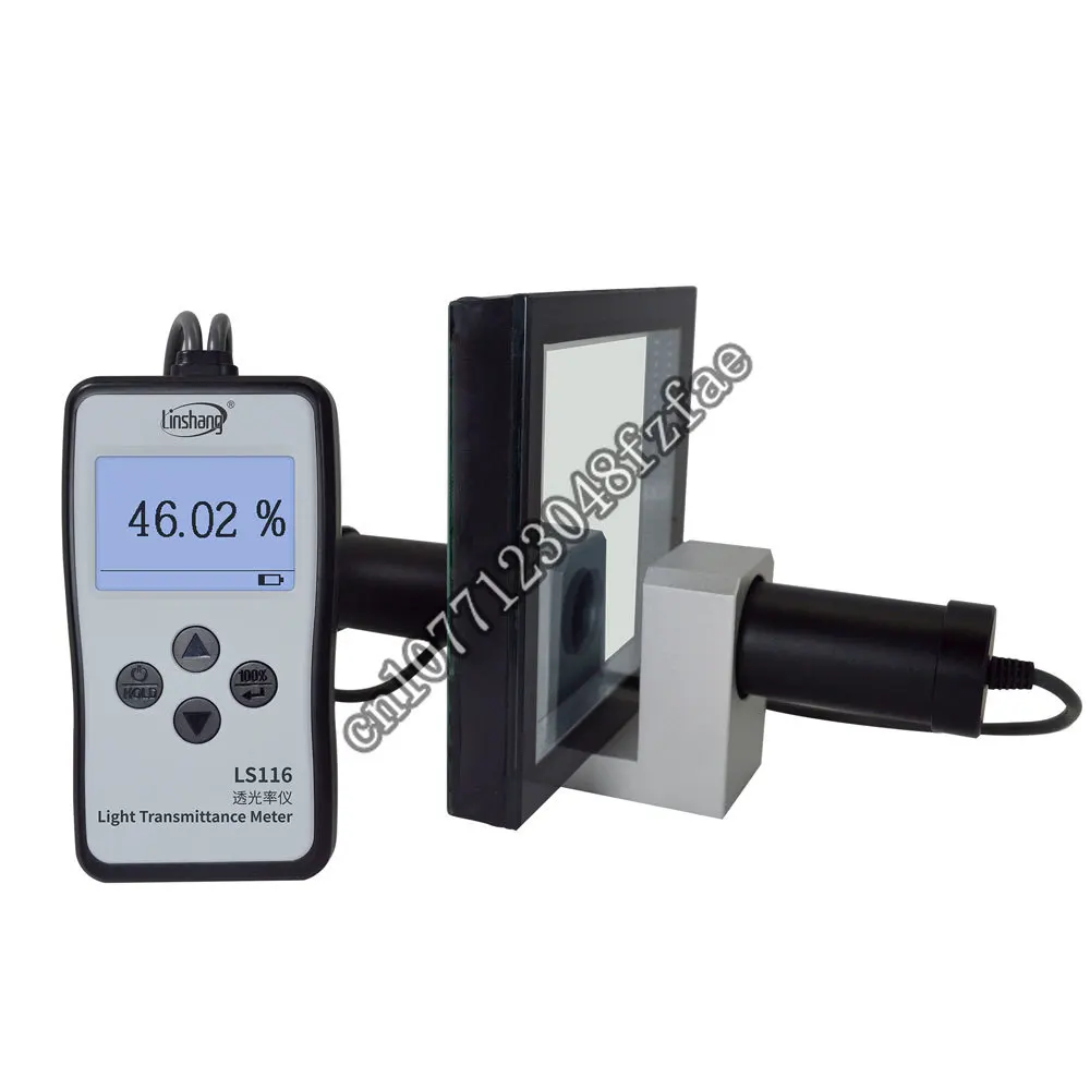 

High Precision Visible Light Transmittance Meter Linshang LS116 with CIE 380-760nm VLT VL Transmission for Thick Glass