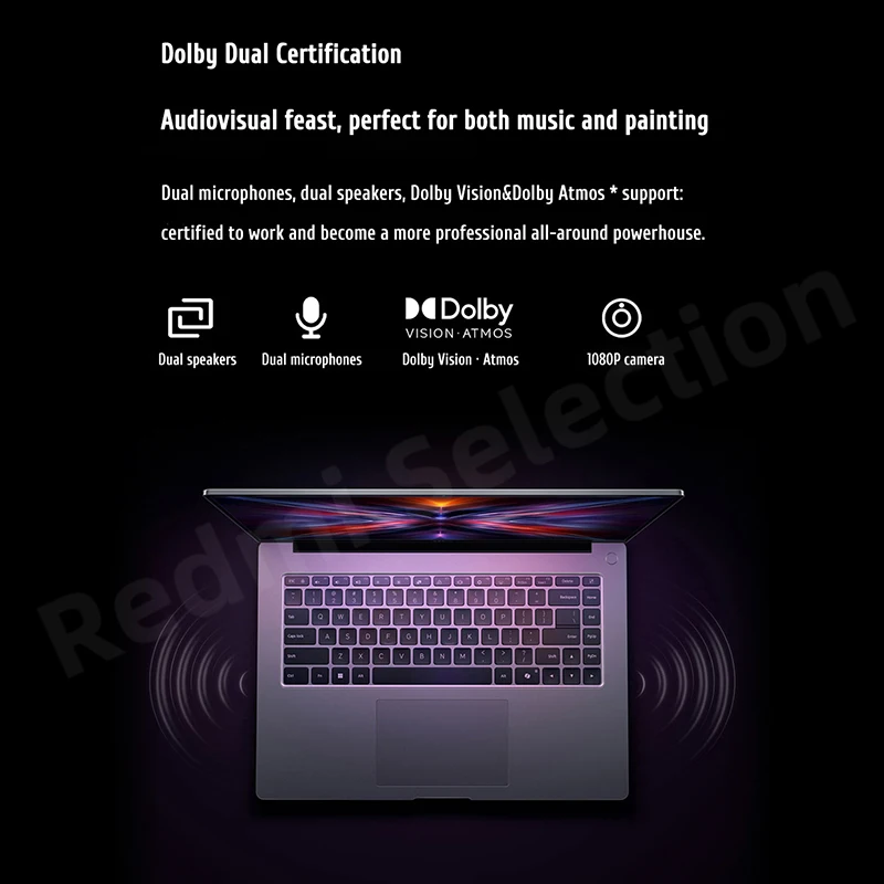 Xiaomi REDMI Book 16 Laptop 2025 Intel Core 5 Processor 220H Intel Graphics 16G/32G RAM 1TB SSD 16-inch 2.5K Screen Notebook PC 2