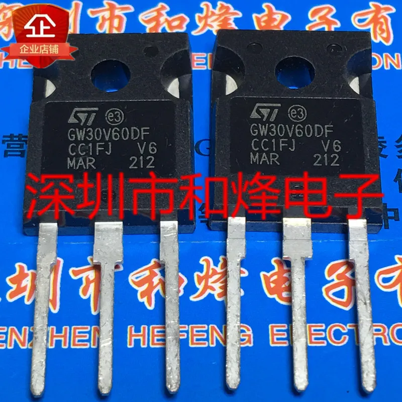 

5 шт. GW30V60DF STGW30V60DF TO-247 600 в 30A