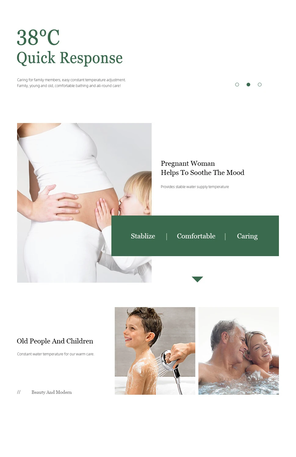 S866f73ef3fd44dd79f1f99fea103c3abS Brushed Nickel Thermostatic Shower Faucets Sets Wall Mount Brass Bathroom Mixer Rain shower Faucet Rainfall Shower Thermostatic Systems Mallzona