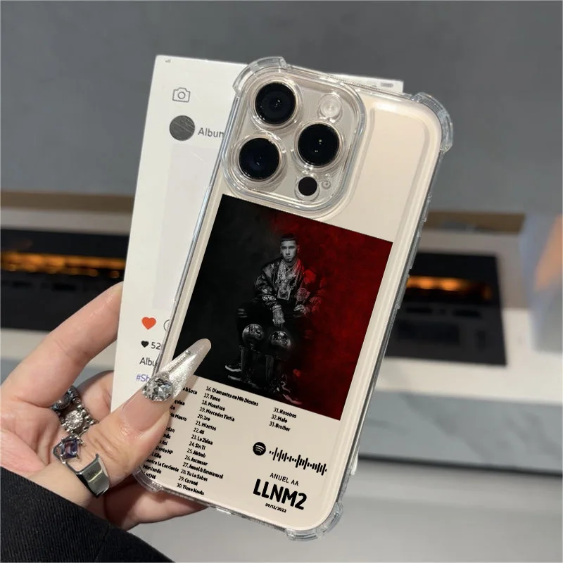 Stylish Rapper Anuel AA Themed Phone Case