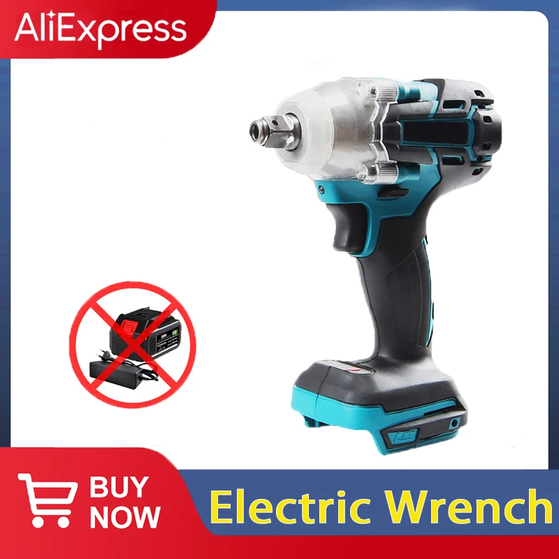 Electric Screwdriver 18V Cordless Speed Brushless Impact Wrench Rechargable Drill Driver LED Light For Makita Battery
