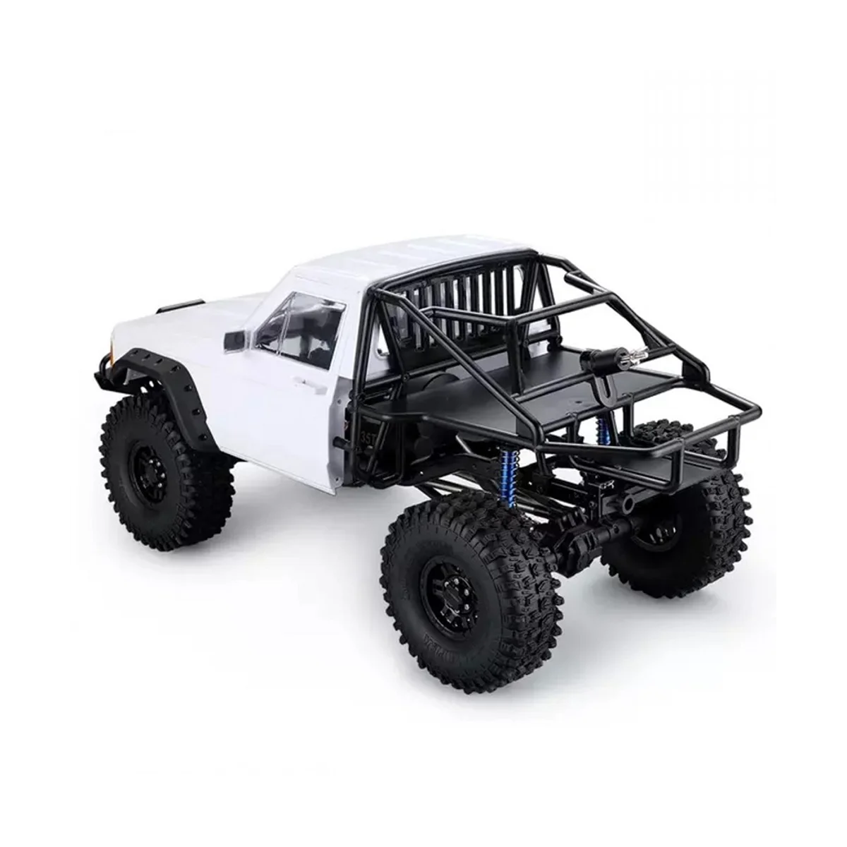 Nylon Voltar Meia Gaiola do Rolo para rc Crawler Car Axial Scx10 Traxxas Trx4 Cherokee Corpo 1:10