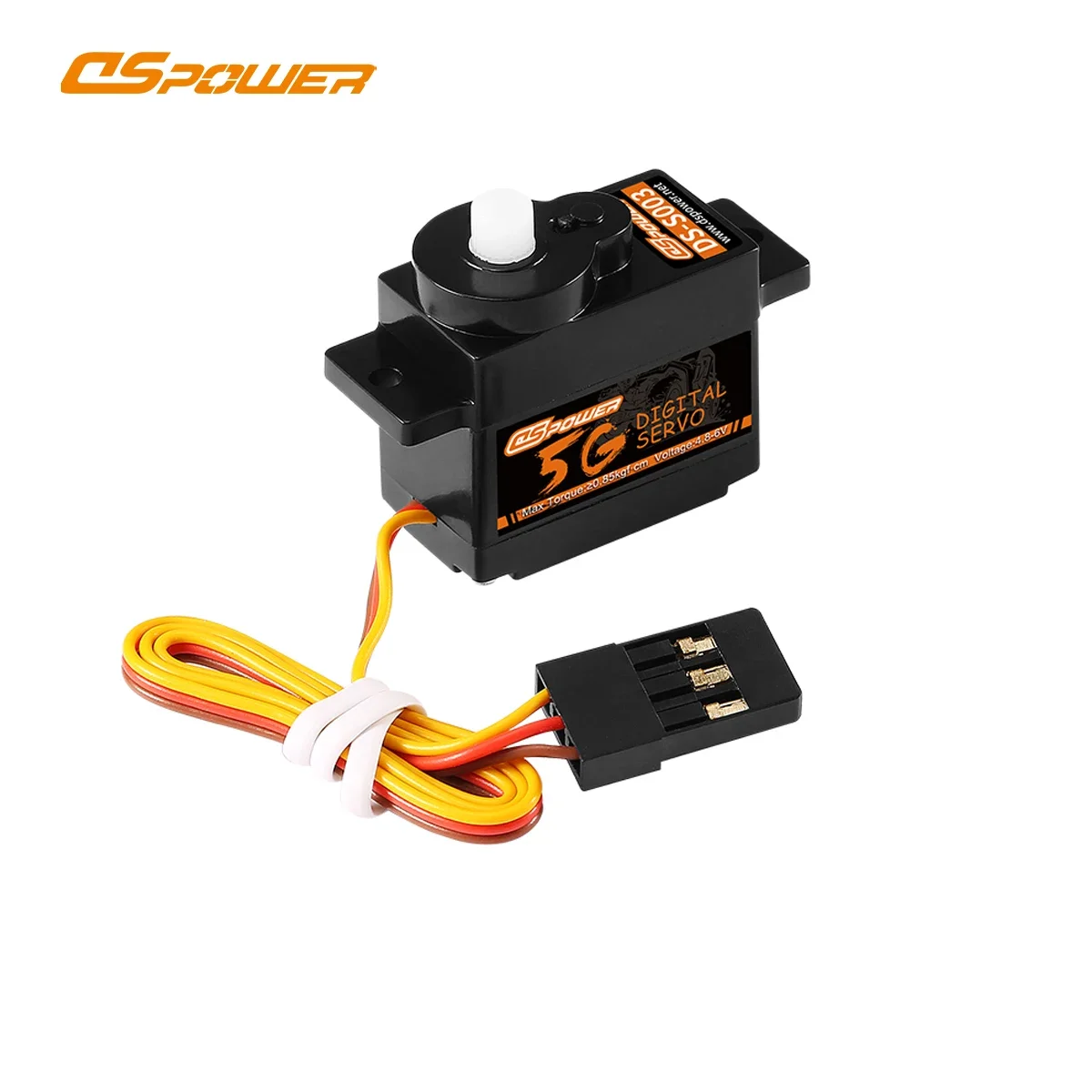 DSpower 5G Metall/Kunststoff Getriebe JR/JST Stecker Micro Digital Servo für 1/28 RC Auto Flugzeug Starrflügel WLtoys K969 K989 K999 Spielzeug Teile – Detail 8