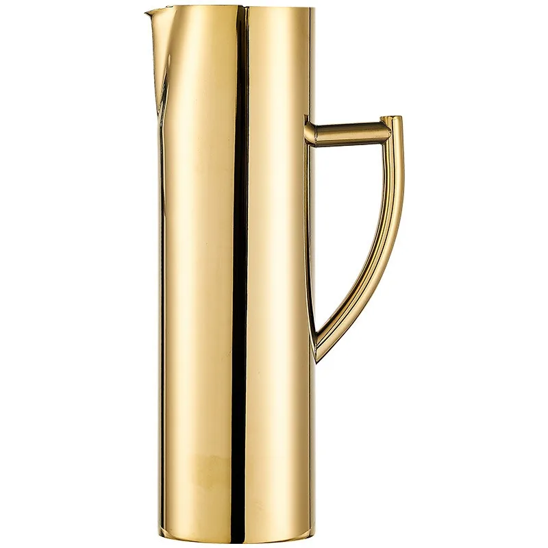 1.5/2L Stainless Steel Pitcher Pot Bar Hotel KTV Restaurant Fantastic Kitchen Cold Water Wine Juice Jug Water Jug