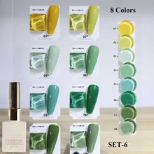  2022 New 60 Colors nail gel kit With 60 Different Bottles For Nail Art Design Salon Manicure Wholesale Gel Varnish Learner Kit 