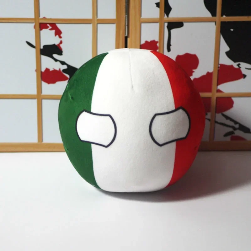 thumbnail image 1 of 10cm Cute Countryball Polandball Plush Stuffed Dolls Anime Short Toys Mini Pillow Bag Key Ring Pendant Cosplay Gifts, 1 of 5