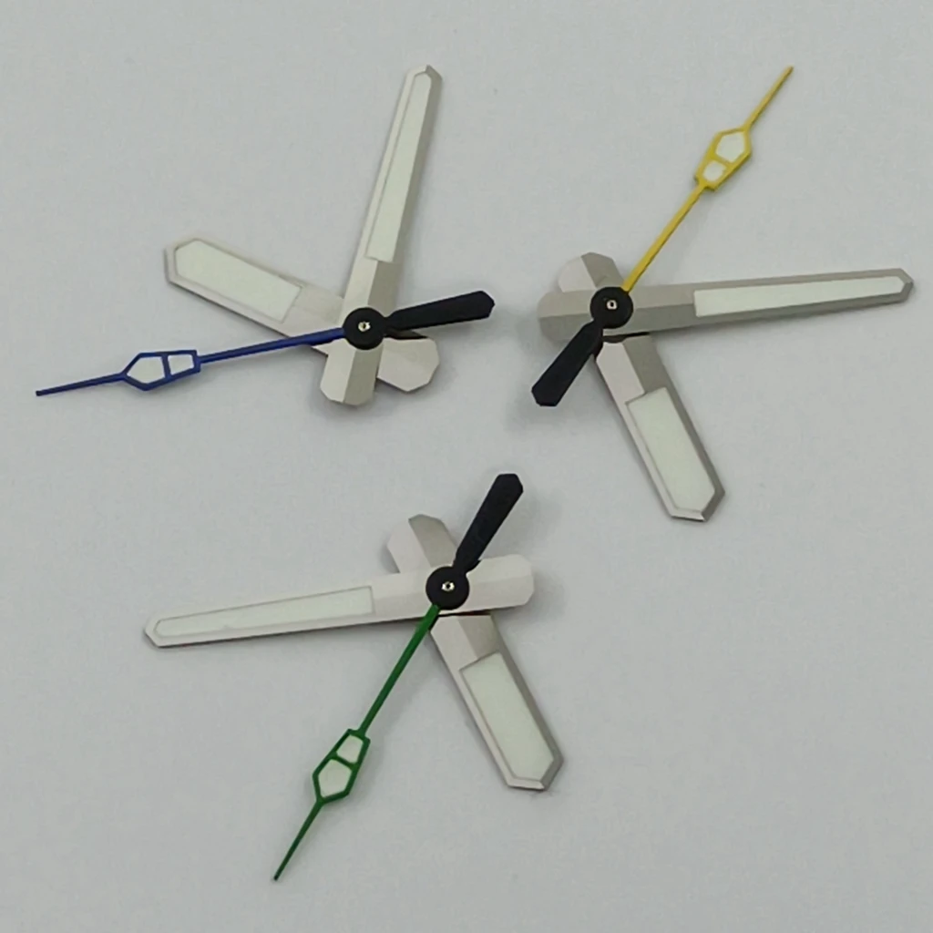 Luminous Multicolor Watch Hands in Premium Metallic Shades