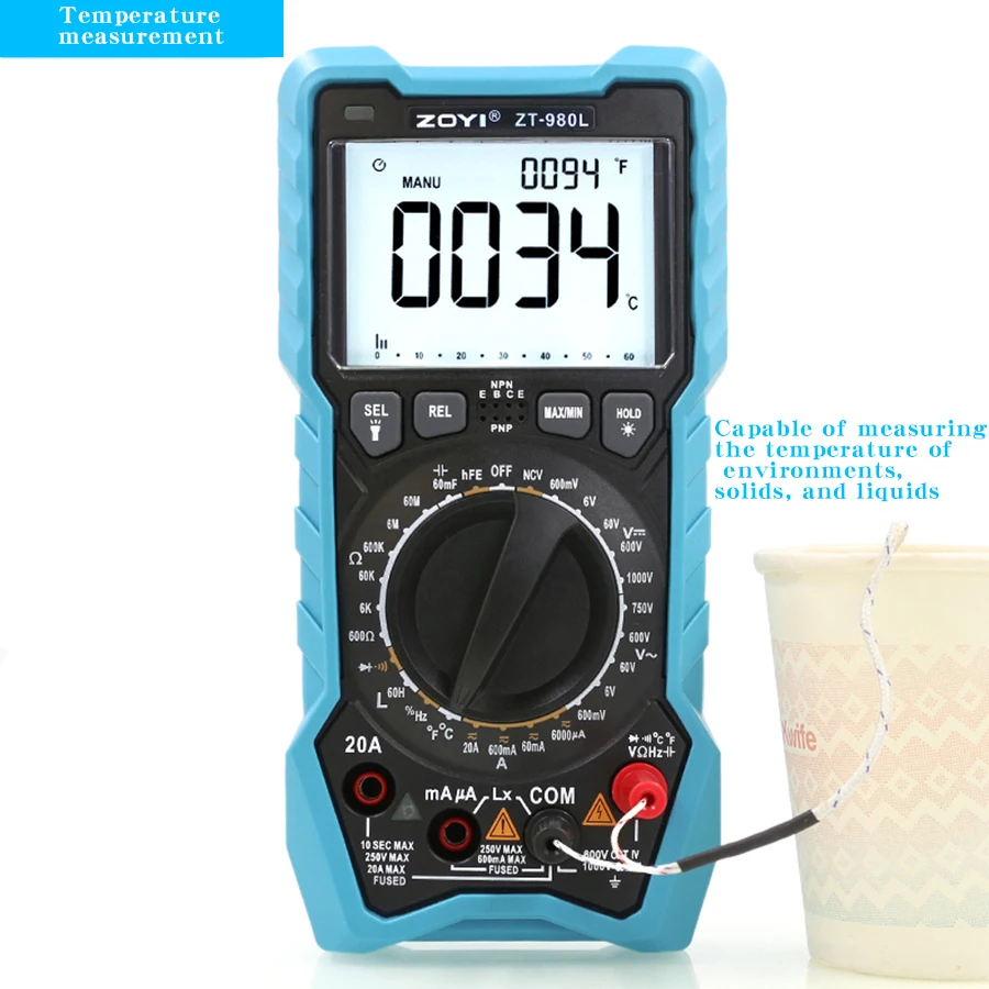ZOYI ZT-980L Digital Inductance Capacitance High Precision