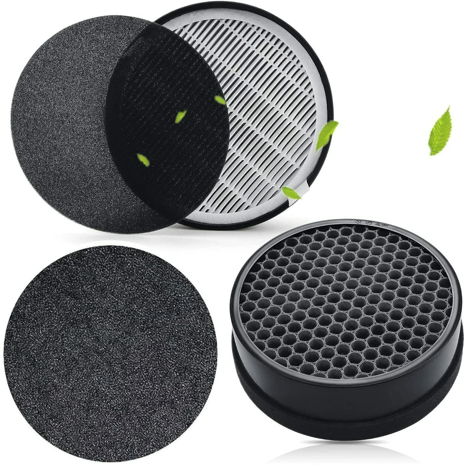 Enhance your home environment with these premium high-quality 2-pack H132 HEPA replacement filters. Experience long-lasting, top