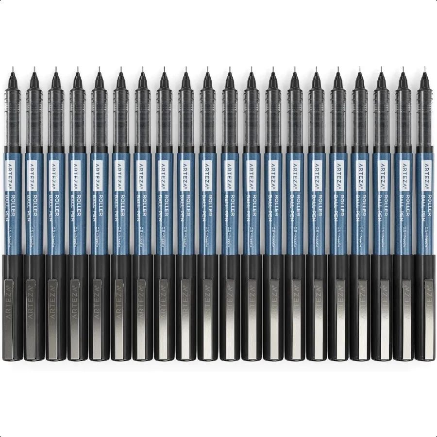 Extra Fine Rollerball Pen Set 20 Pack