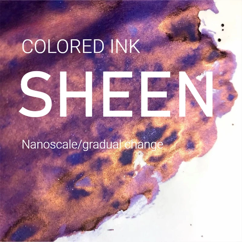 Dreamink 60 색상 5ml 쉰 만년필 잉크 비탄소 미술 학교 용품 유리 딥펜용 JINHAO Hongdian 문구류