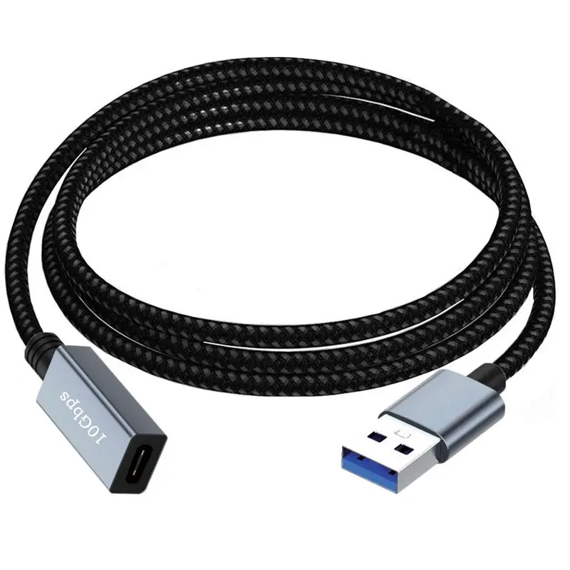 Dupla face Dados Faixa Chip, USB 3.2 Cabo de Conexão, USB macho para Tipo-C Cabo Adaptador Feminino, Gen2, 10Gbps